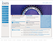 Tablet Screenshot of isospartnership.com